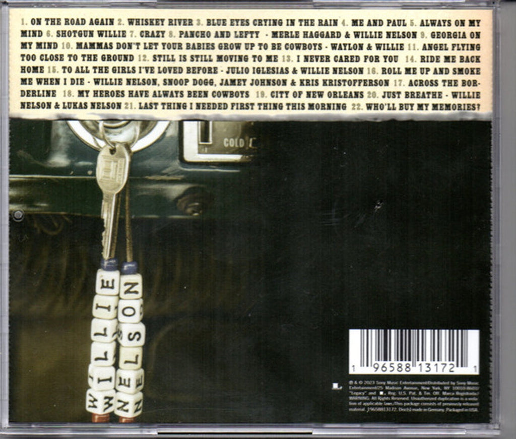Willie Nelson – Greatest Hits Music CD