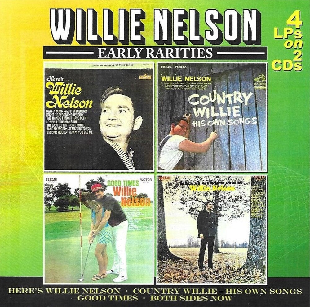 Willie Nelson – Here's Willie Nelson / Country Willie / Good Times (2-CD) Music CD