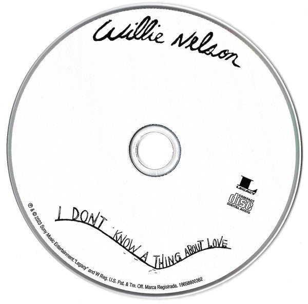 Willie Nelson – I Don’t Know A Thing About Love: The Songs of Harlen Howard Music CD