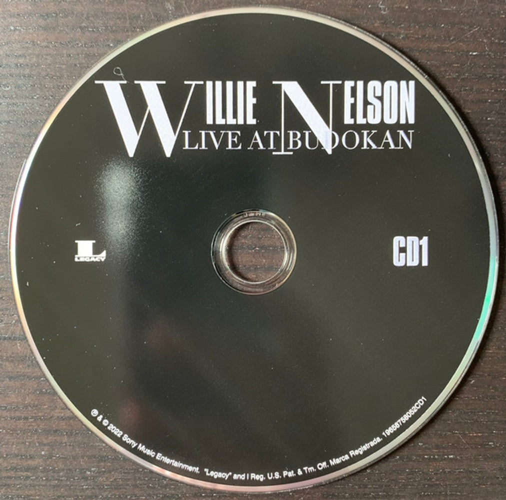 Willie Nelson – Live At Budokan (2-CD + DVD) Music CD