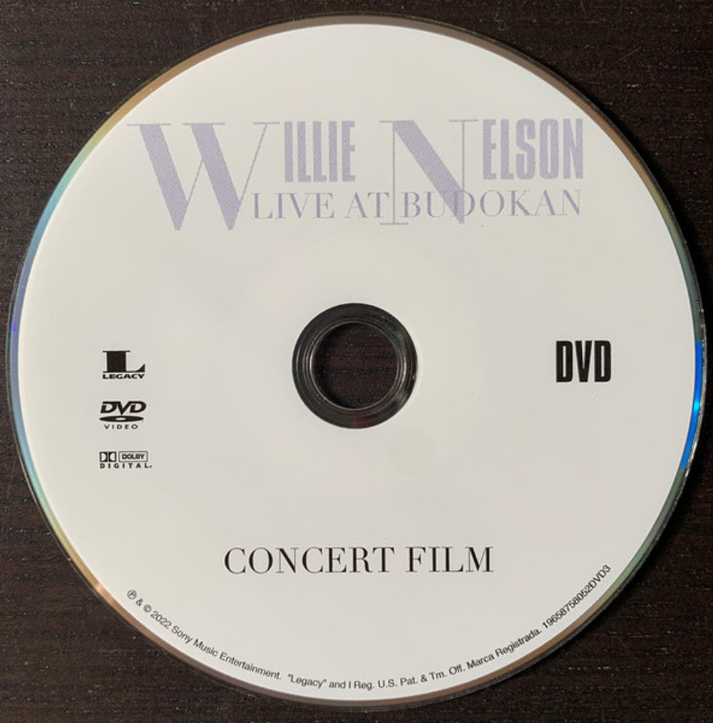 Willie Nelson – Live At Budokan (2-CD + DVD) Music CD