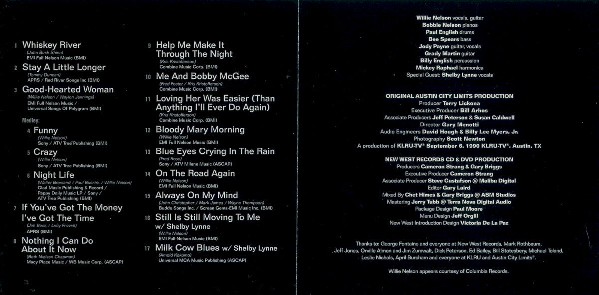 Willie Nelson – Live From Austin, TX (CD & DVD) Music CD