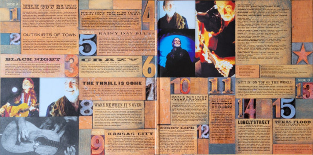 Willie Nelson – Milk Cow Blues (2-LP Vinyl) Vinyl Record