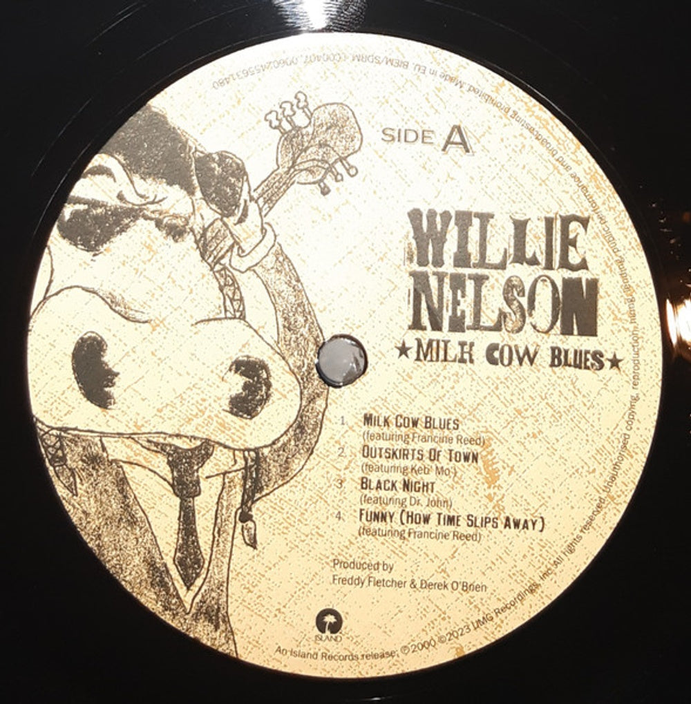Willie Nelson – Milk Cow Blues (2-LP Vinyl) Vinyl Record