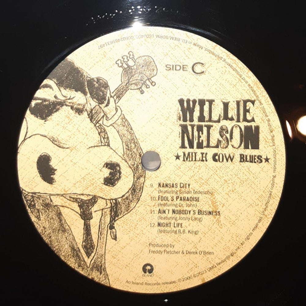 Willie Nelson – Milk Cow Blues (2-LP Vinyl) Vinyl Record