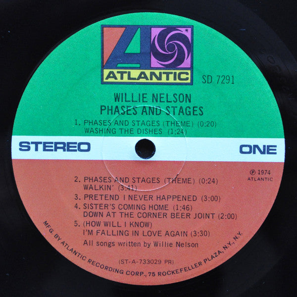 Willie Nelson – Phases And Stages (LP Vinyl) Vinyl Record