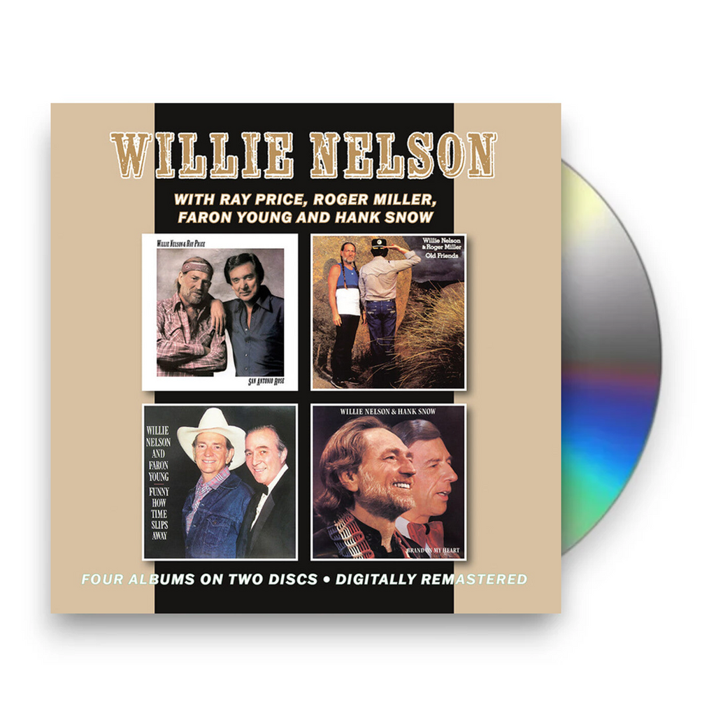Willie Nelson – San Antonio Rose / Old Friends / Funny How Time Music CD