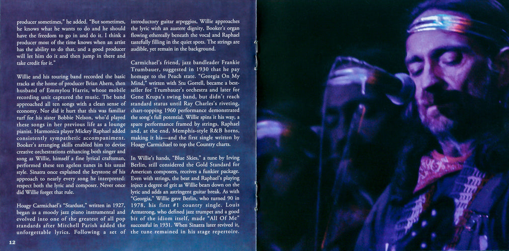 Willie Nelson – Stardust Music CD