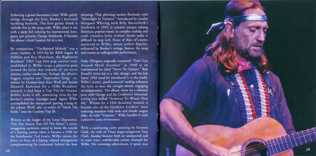 Willie Nelson – Stardust Music CD