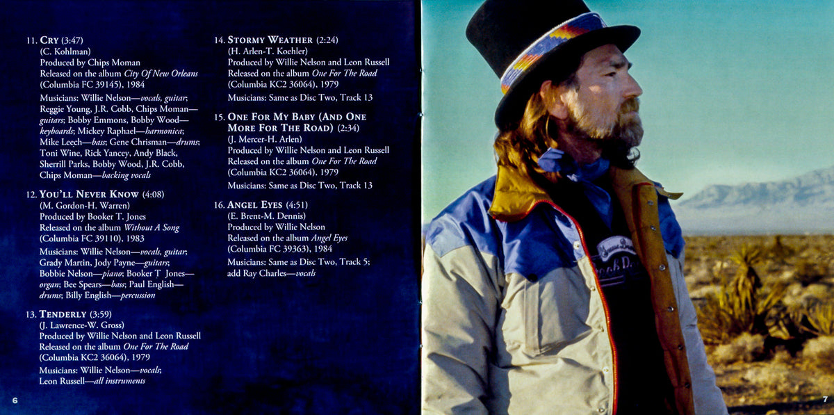 Willie Nelson – Stardust Music CD