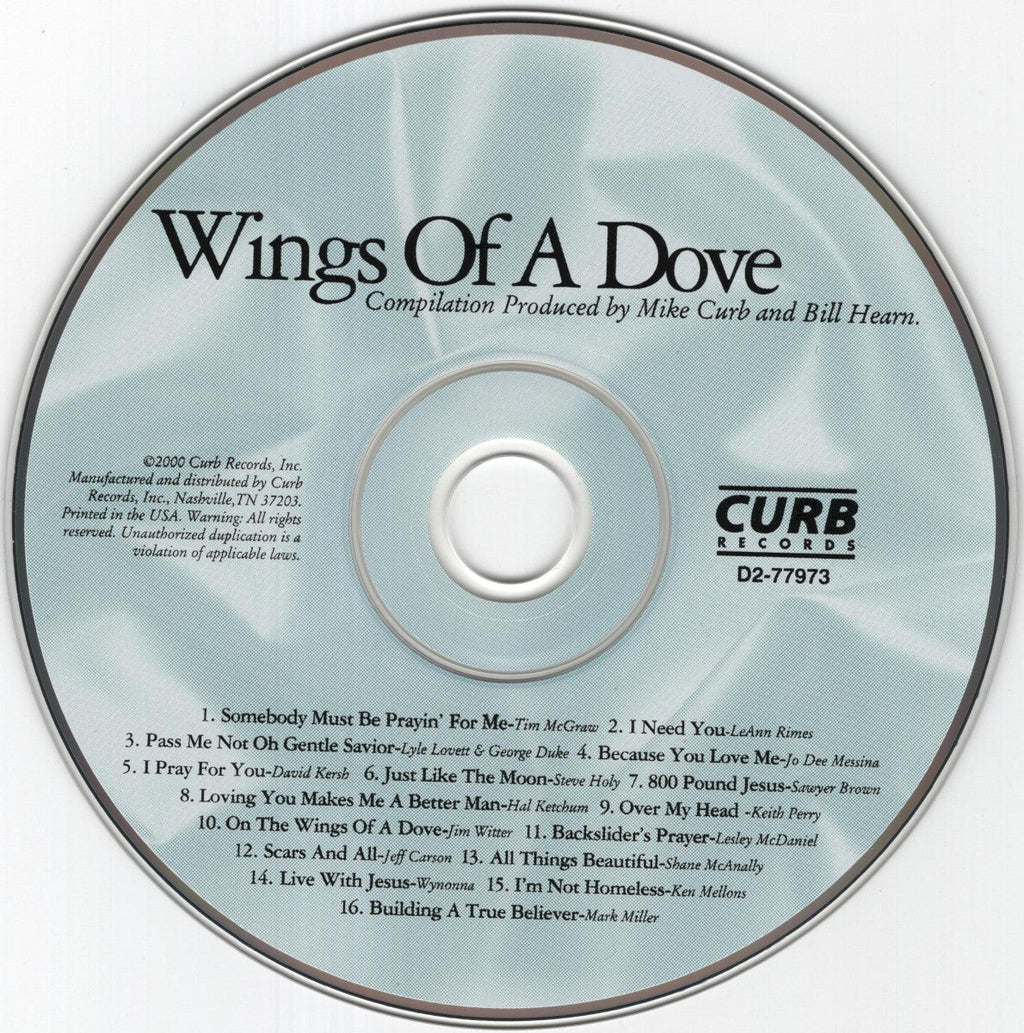 Wings Of A Dove – Wings Of A Dove Music CD