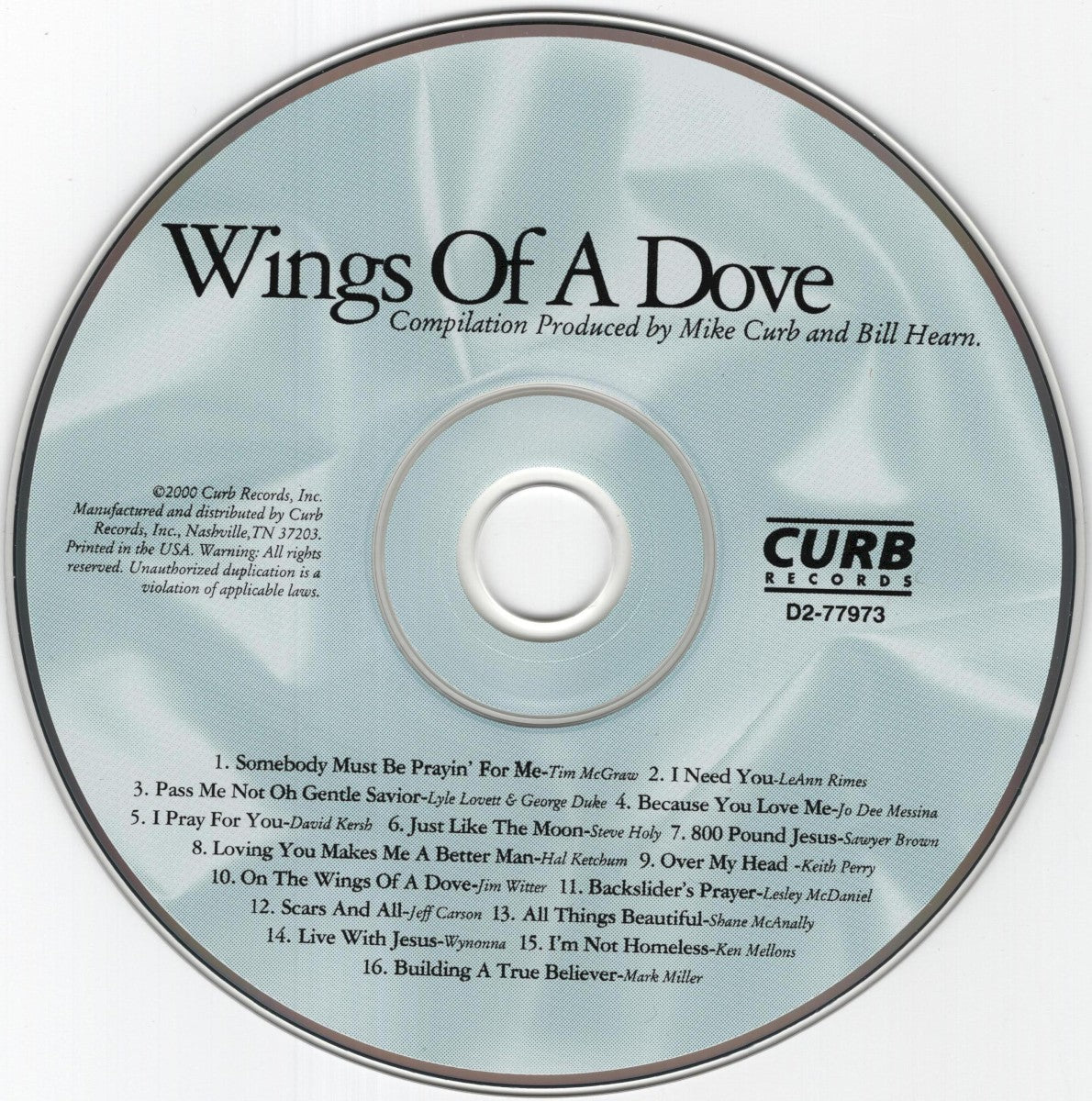 Wings Of A Dove – Wings Of A Dove Music CD
