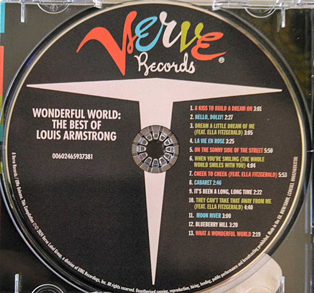 Wonderful World: The Best Of Louis Armstrong Music CD