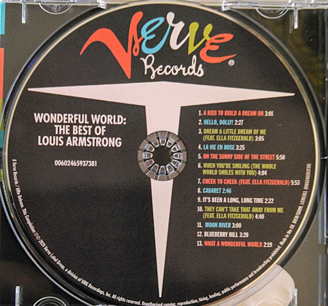 Wonderful World: The Best Of Louis Armstrong Music CD