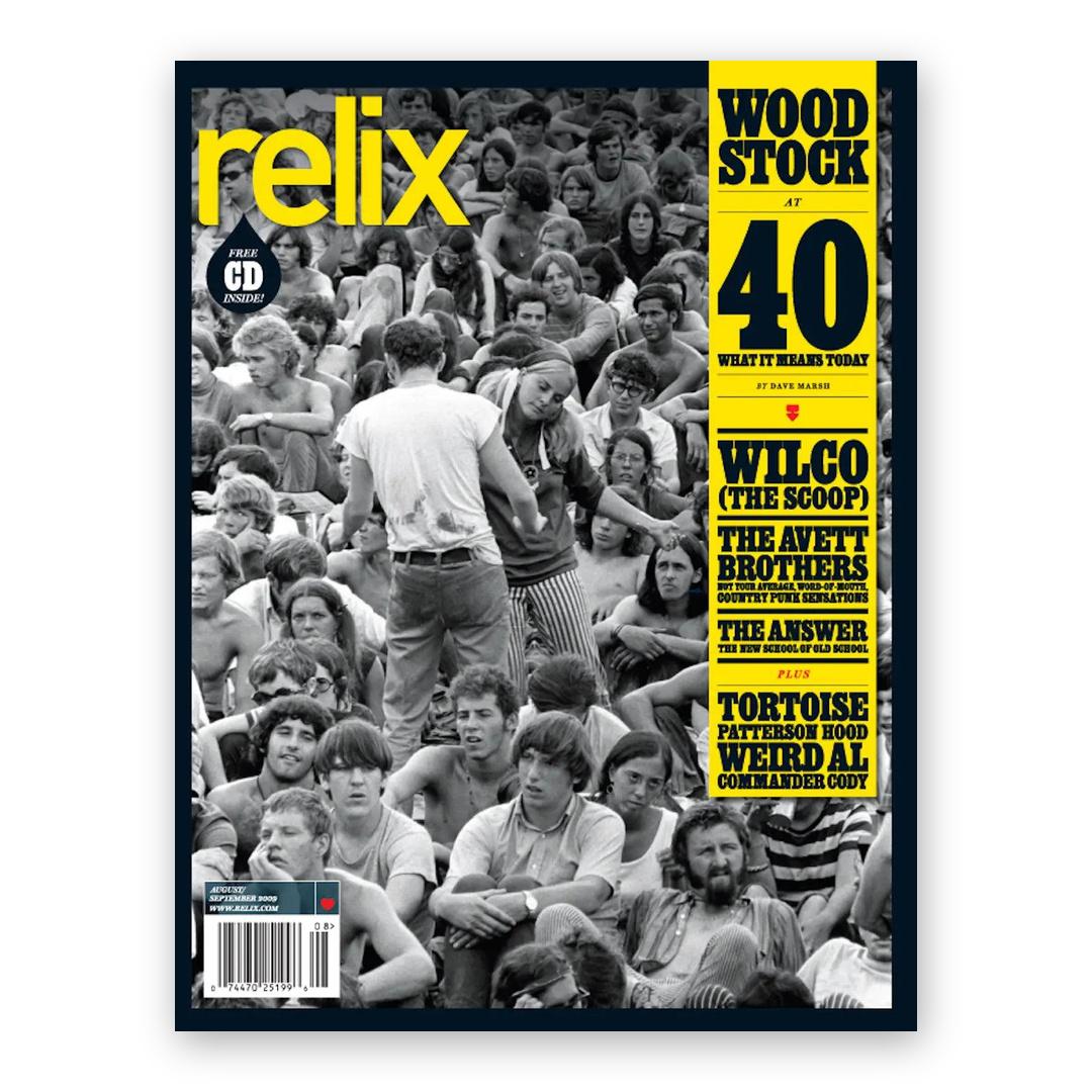 Woodstock at 40 - August/September 2009 Relix Issue Magazine