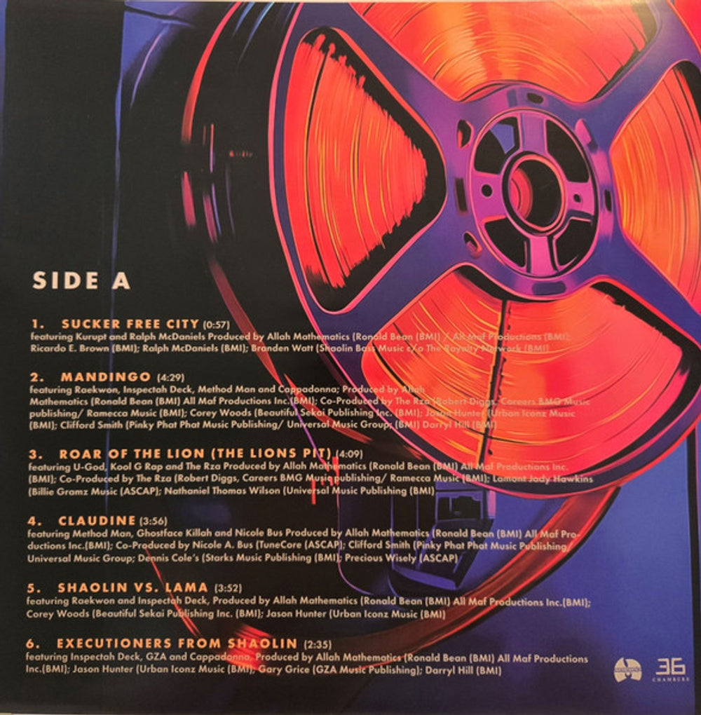 Wu-Tang & Mathematics – Black Samson, The Bastard Swordsman: Wu-Tang, The Saga Continues Collection (LP Vinyl) Vinyl Record