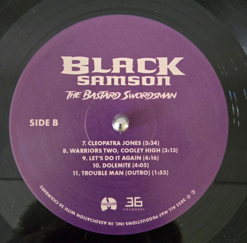 Wu-Tang & Mathematics – Black Samson, The Bastard Swordsman: Wu-Tang, The Saga Continues Collection (LP Vinyl) Vinyl Record