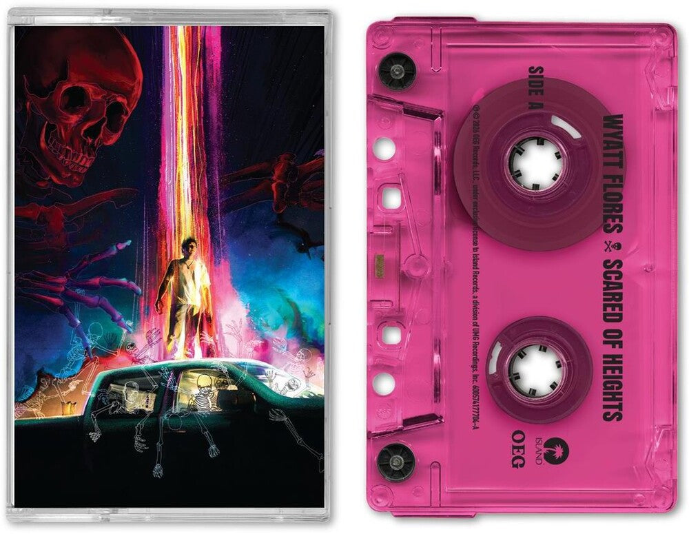 Wyatt Flores – Scared of Heights Music Cassette Tape