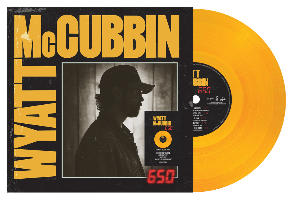 Wyatt McCubbin – 650 (Country Yellow LP Vinyl) Vinyl Record