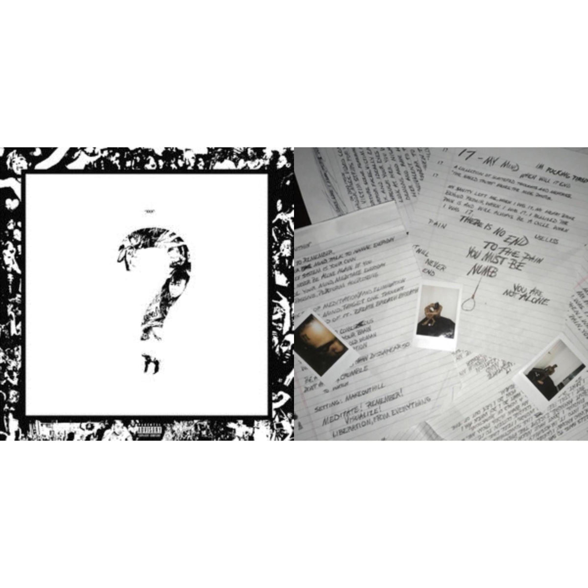 Xxxtentacion - ? & 17 (Black & White LP Vinyl/Dl Card)