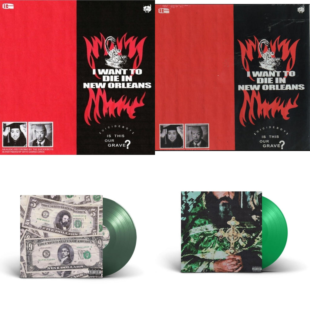 Sing Me A Lullaby My Sweet Temptation (Green LP Vinyl) & New World Depression (Coke Bottle LP Vinyl) & I Want To Die In New Orleans (Red/Black LP Vinyl) & I Want To Die In New Orleans (Silver LP Vinyl)