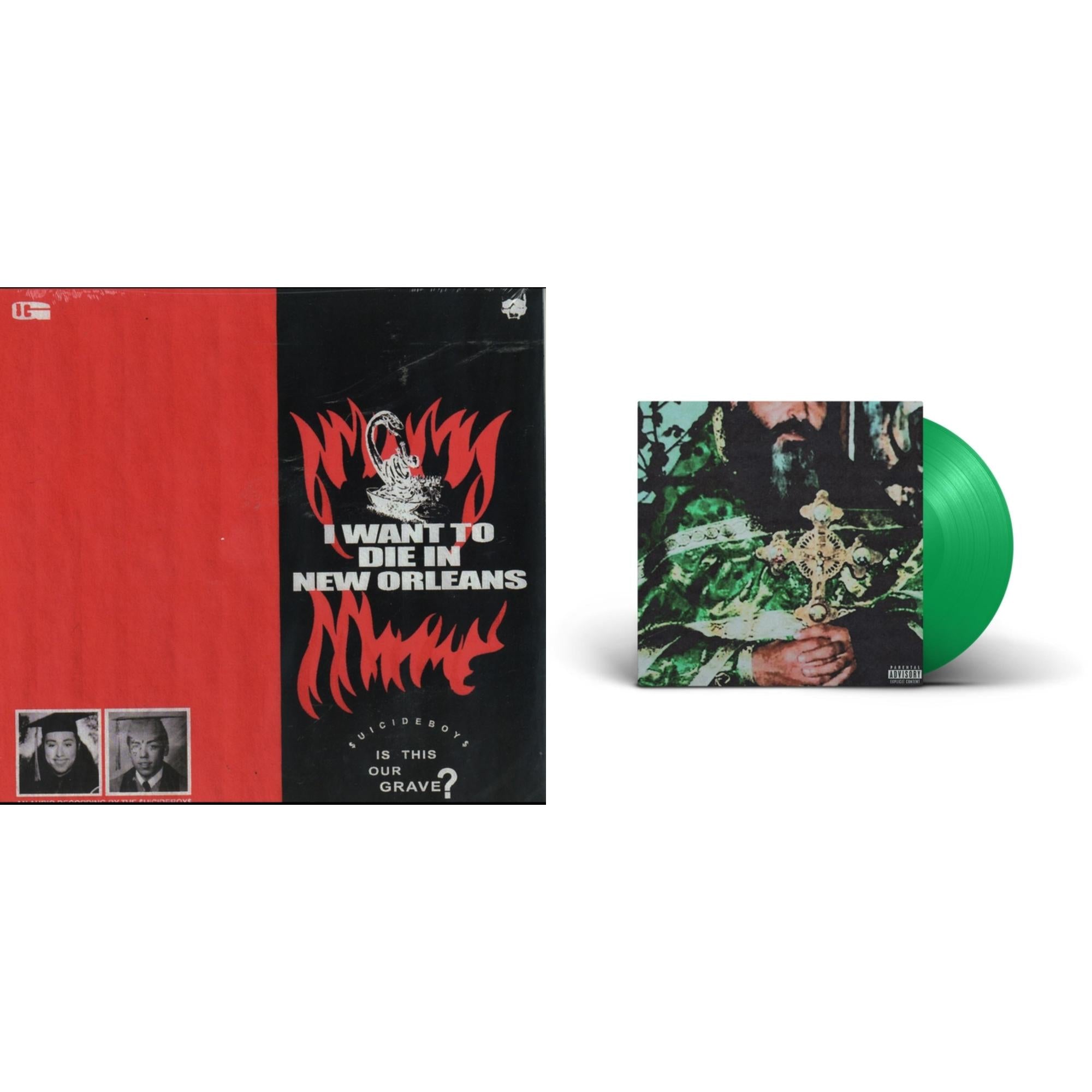 Sing Me A Lullaby My Sweet Temptation (Green LP Vinyl) & I Want To Die In New Orleans (Red/Black LP Vinyl)