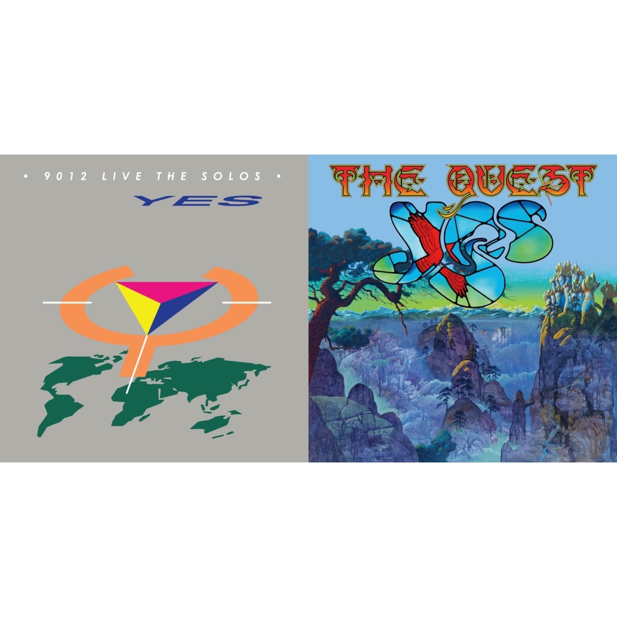 Yes - Quest (2LP/2CD/Sky Blue Vinyl) (I) & 9012Live - The Solos (180G/Limited Edition)