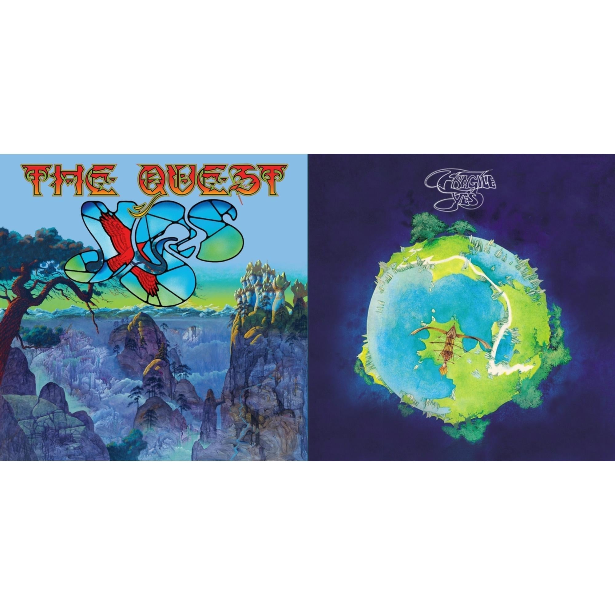 Quest (2LP/2CD/Sky Blue Vinyl) (I) & Fragile (Super Deluxe/LP/CD/DVD)
