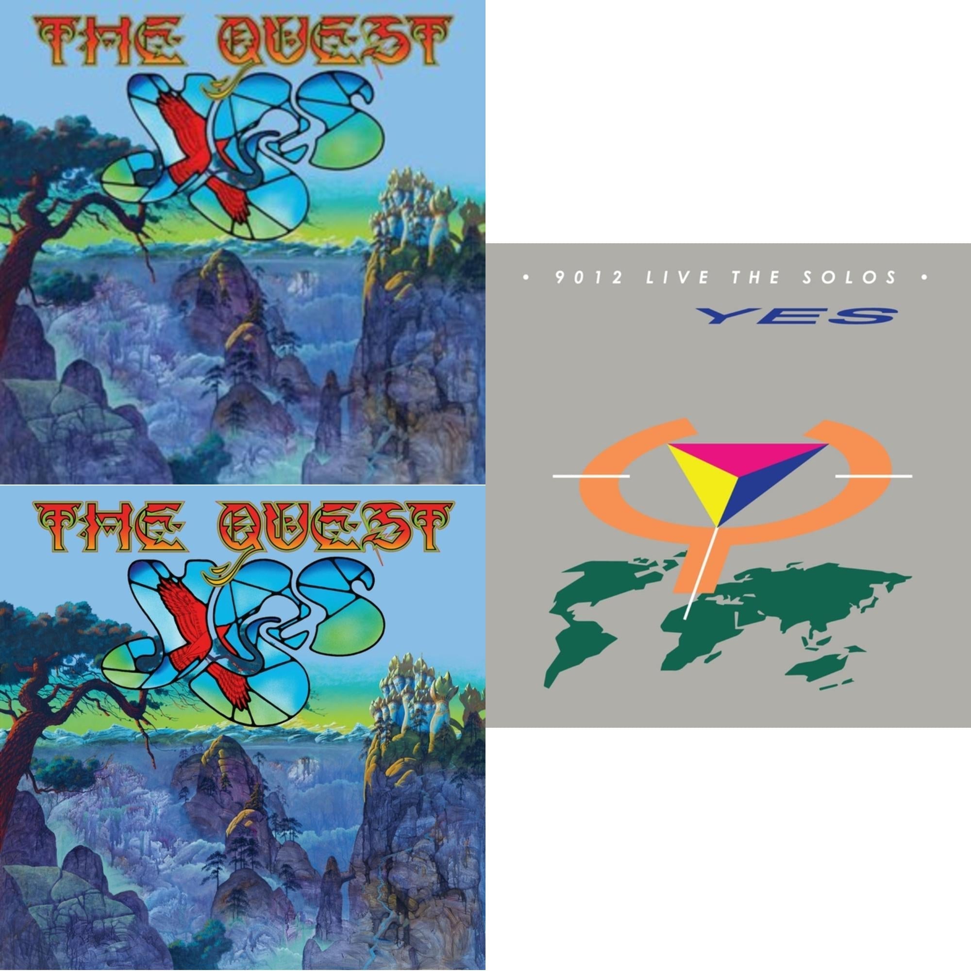 Quest (2LP/2CD) & Quest (2LP/2CD/Sky Blue Vinyl) (I) & 9012Live - The Solos (180G/Limited Edition)