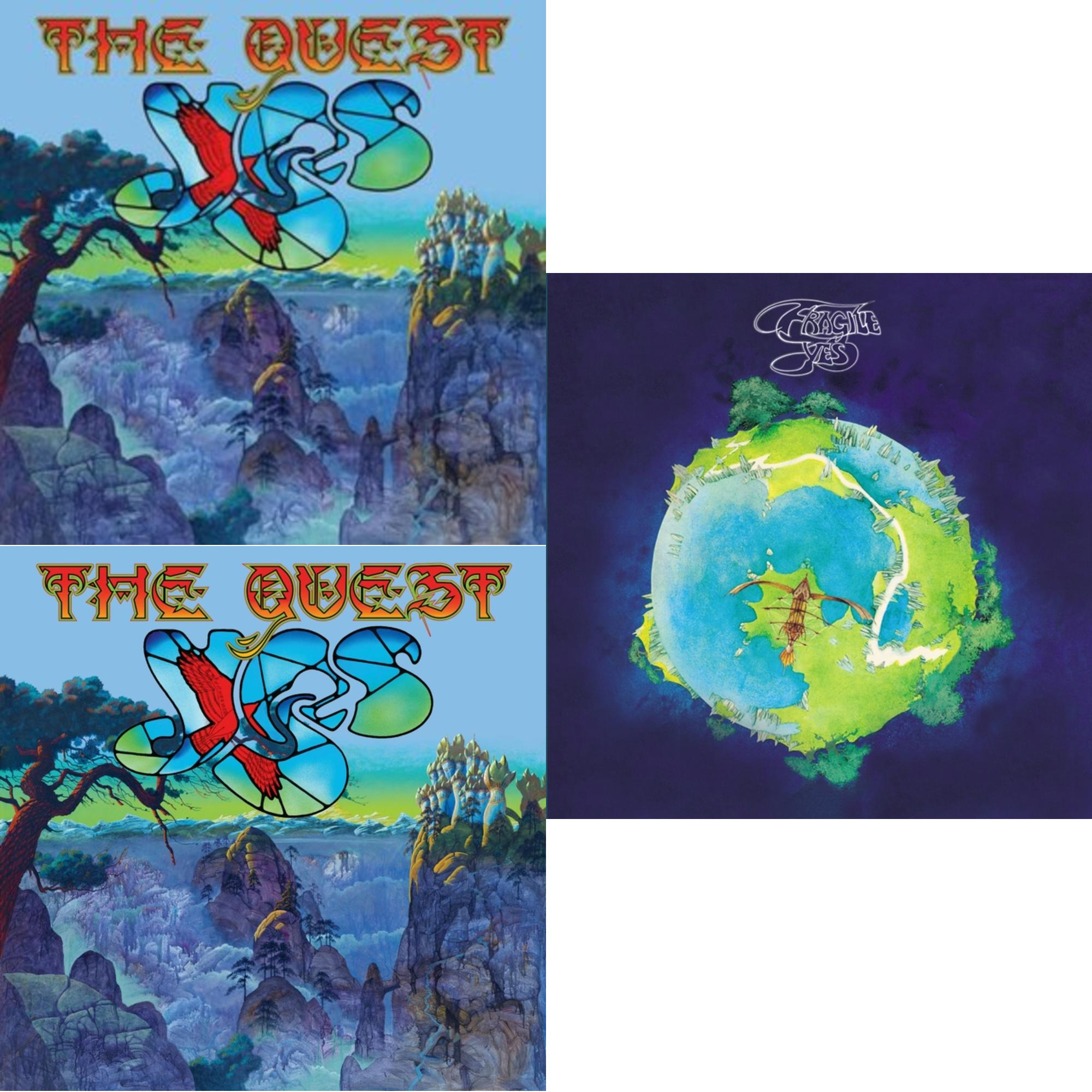 Quest (2LP/2CD) & Quest (2LP/2CD/Sky Blue Vinyl) (I) & Fragile (Super Deluxe/LP/CD/DVD)