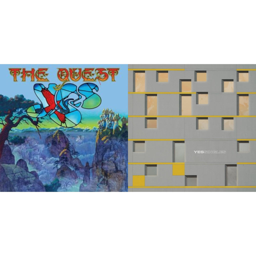 Yes - Yessingles (Yellow/Orange/Black Splatter LP Vinyl) (Rocktober) & Quest (2LP/2CD)