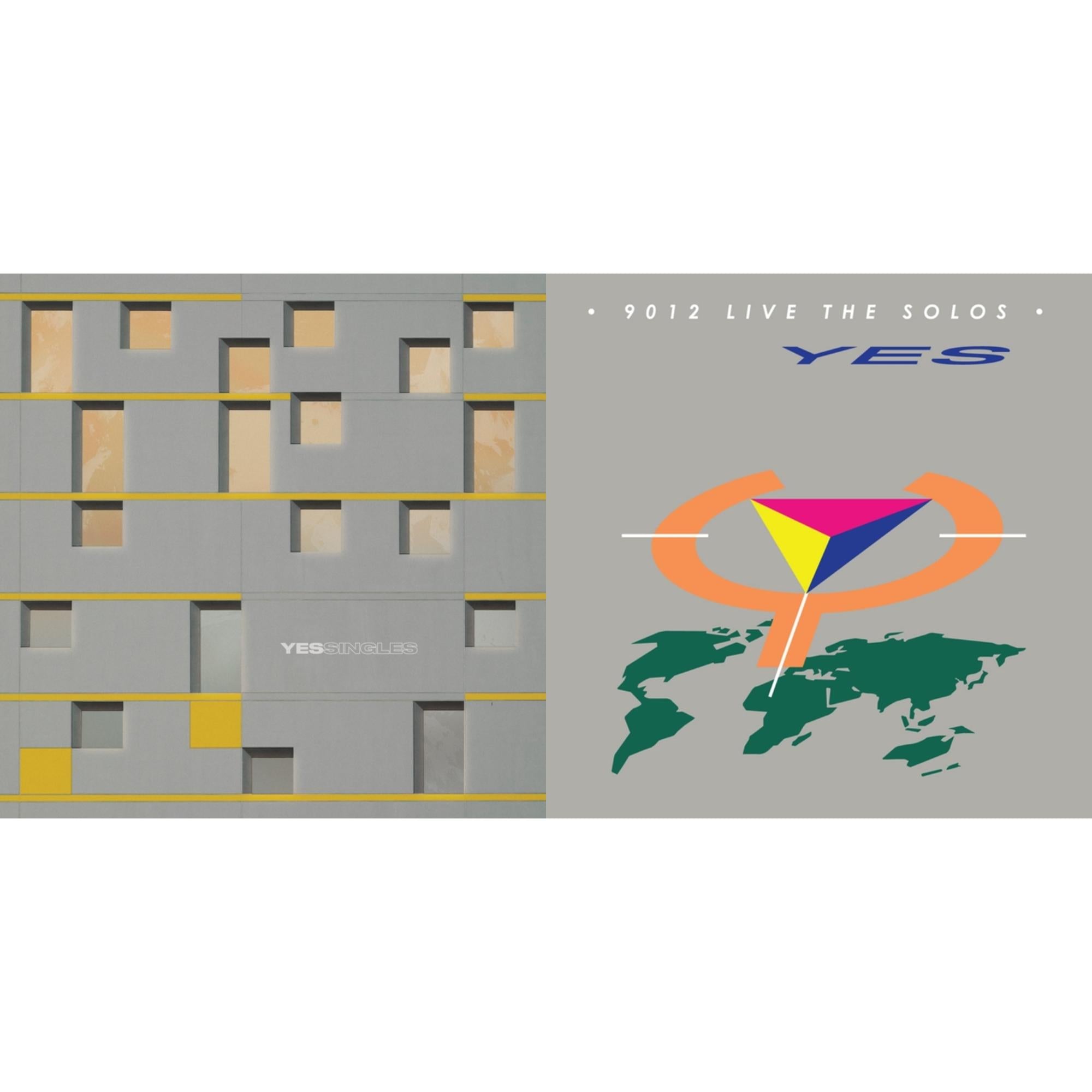 Yessingles (Yellow/Orange/Black Splatter LP Vinyl) (Rocktober) & 9012Live - The Solos (180G/Limited Edition)