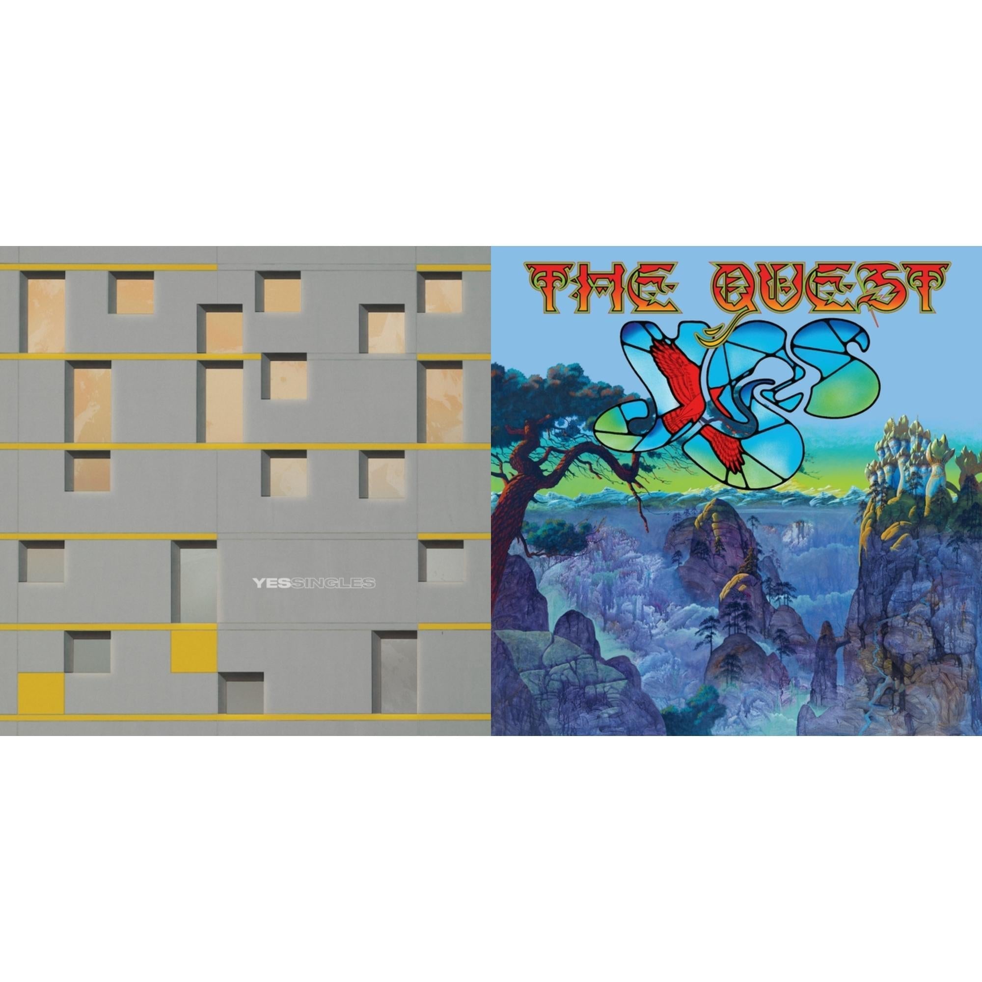 Yessingles (Yellow/Orange/Black Splatter LP Vinyl) (Rocktober) & Quest (2LP/2CD/Sky Blue Vinyl) (I)