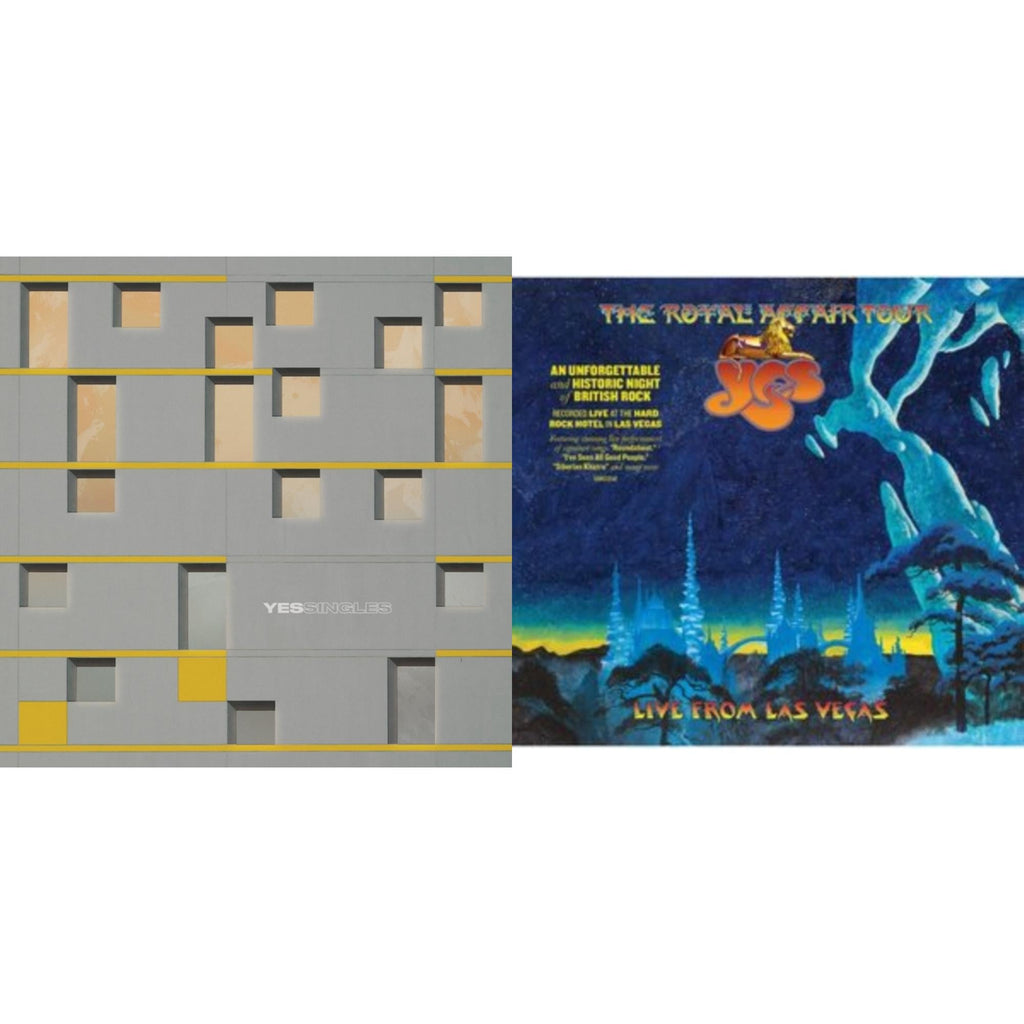 Yessingles (Yellow/Orange/Black Splatter LP Vinyl) (Rocktober) & Royal Affair Tour (Live In Las Vegas)