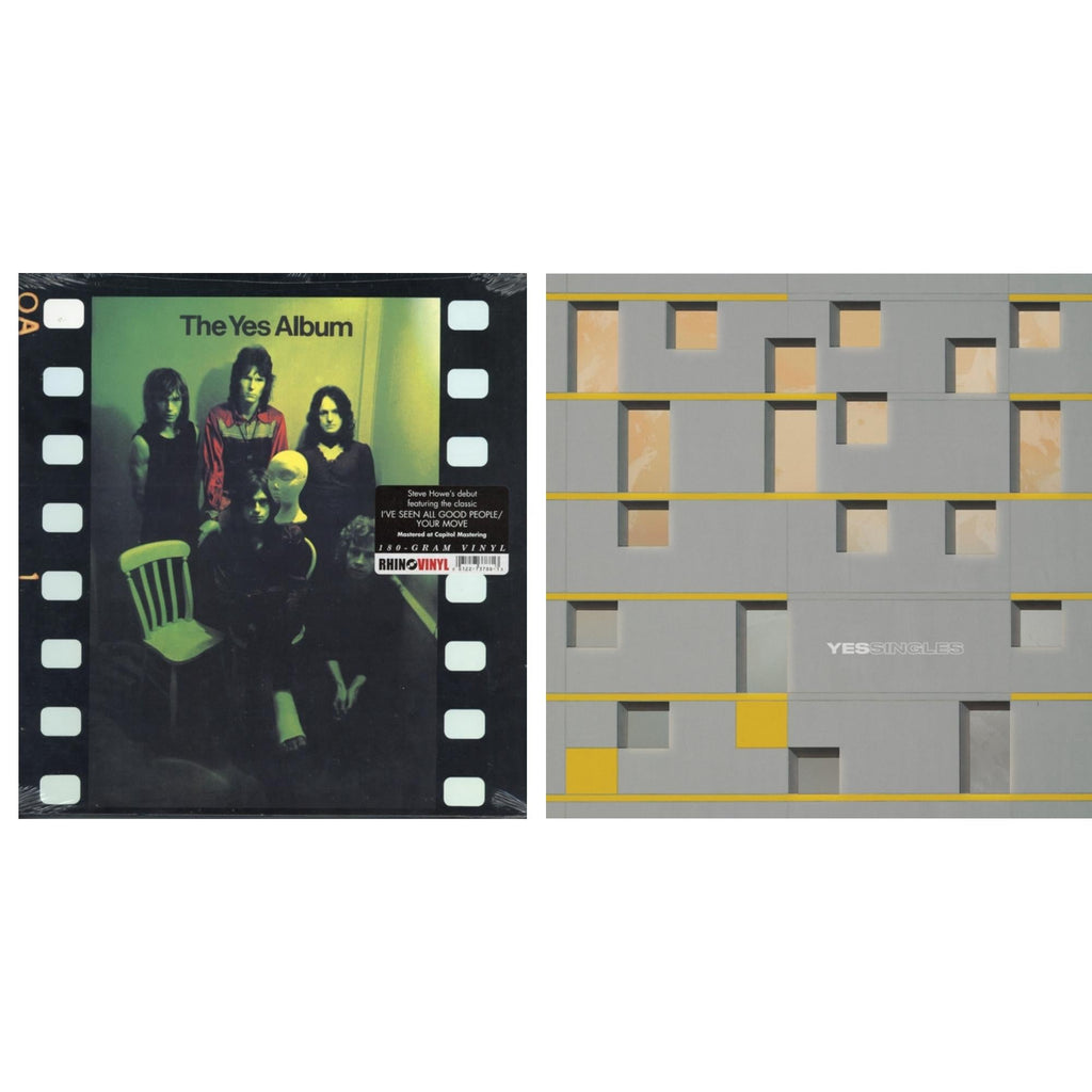 Yes - Yes Album & Yessingles (Yellow/Orange/Black Splatter LP Vinyl) (Rocktober)