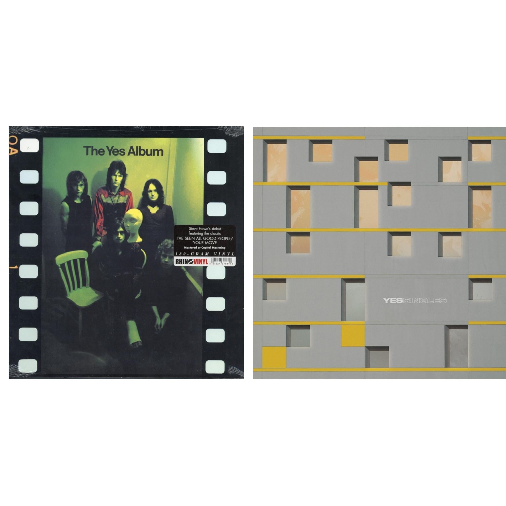 Yes - Yes Album & Yessingles (Yellow/Orange/Black Splatter LP Vinyl) (Rocktober)