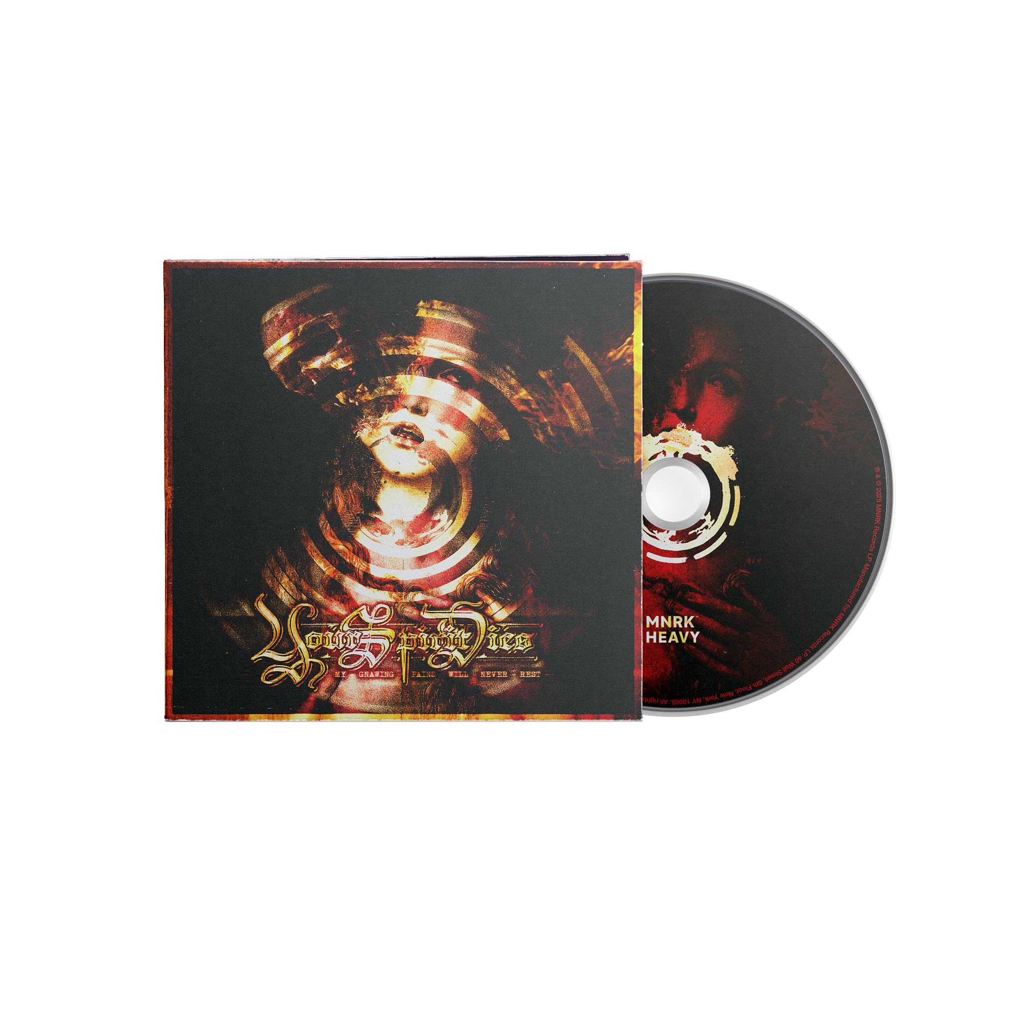 Your Spirit Dies - My Gnawing Pains Will Never Rest  Music CD