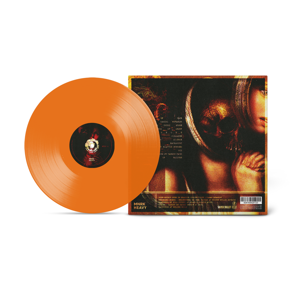 Your Spirit Dies - My Gnawing Pains Will Never Rest Translucent Orange Vinyl Record