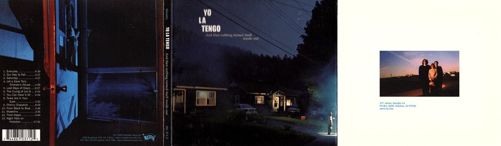 Yo La Tengo – And Then Nothing Turned Itself Inside-Out Music CD