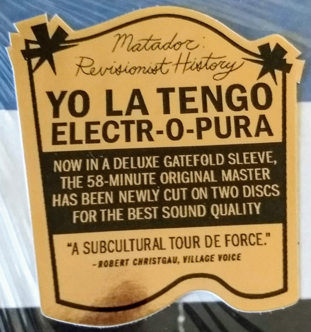 Yo La Tengo – Electr-O-Pura (2-LP Vinyl) Vinyl Record