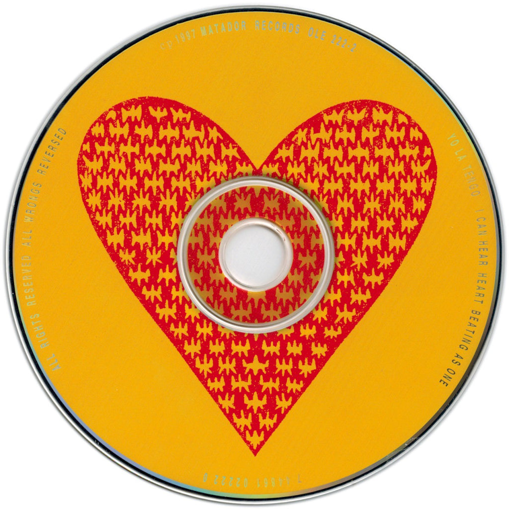 Yo La Tengo – I Can Hear the Heart Beating As One Music CD