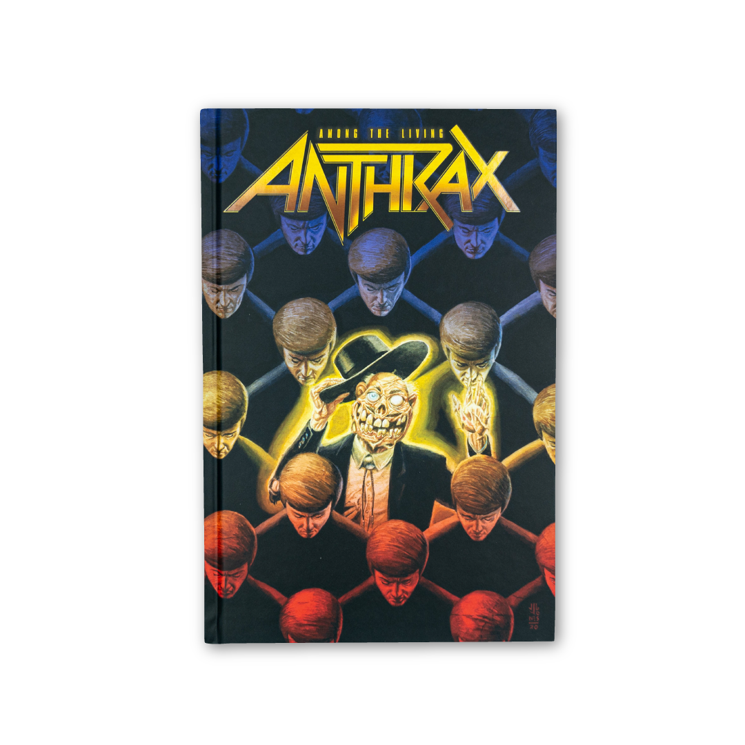 Anthrax Among The Living Graphic Novel - Hardcover Book