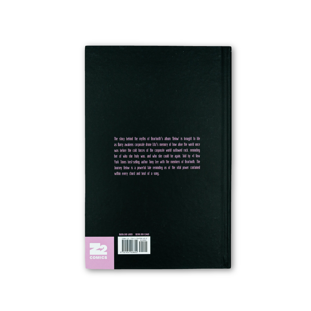 Beartooth The Journey Below - Hardcover Book