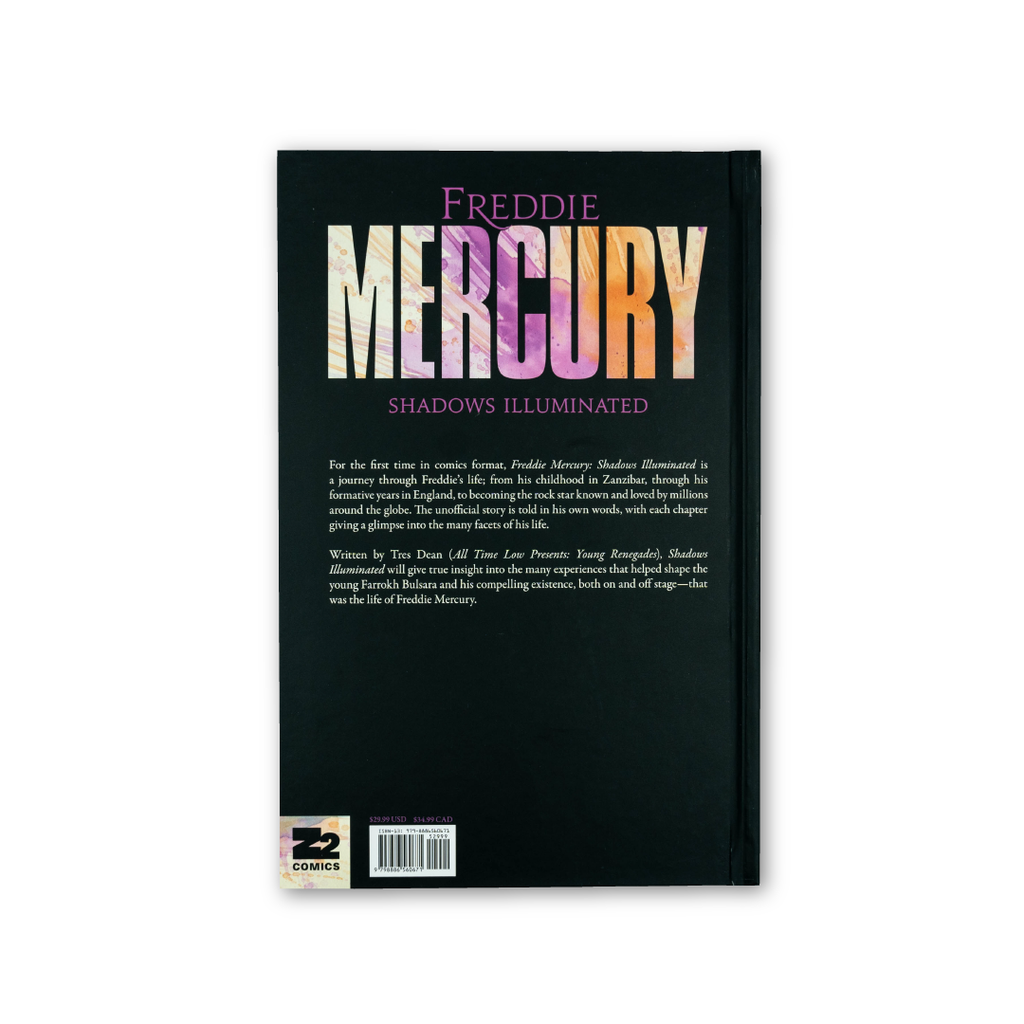 Freddie Mercury Shadows Illuminated - Hardcover Book