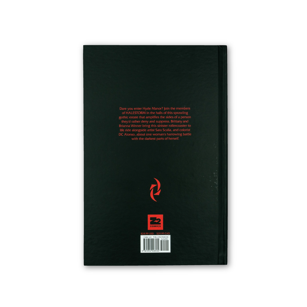 HALESTORM Hyde Manor - Hardcover Book