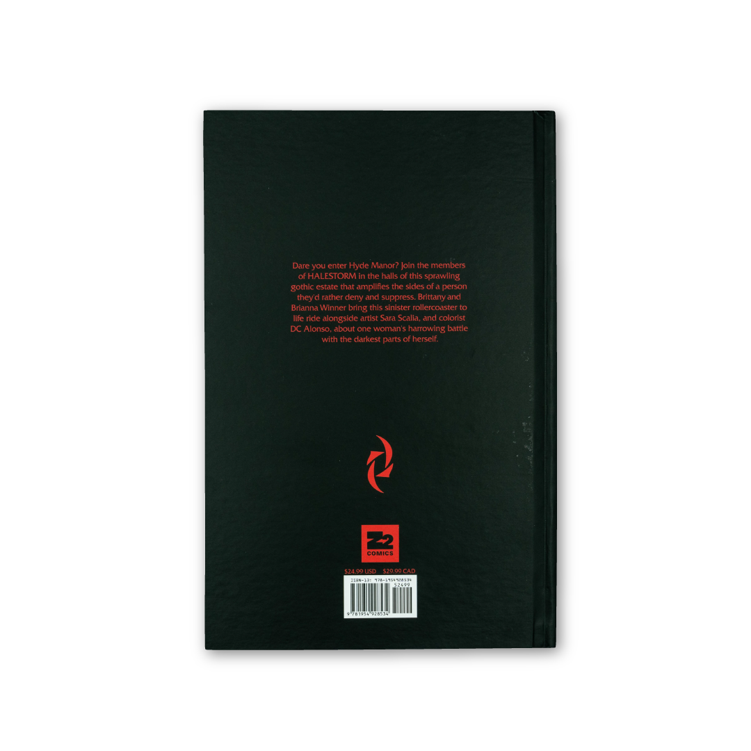 HALESTORM Hyde Manor - Hardcover Book