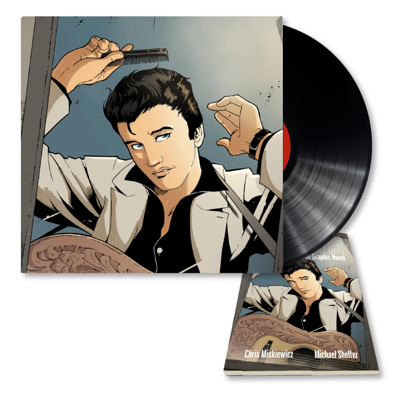 Elvis Presley (1956 Self-Titled Album) Limited Edition Picture Disc Vinyl Record LP & Book