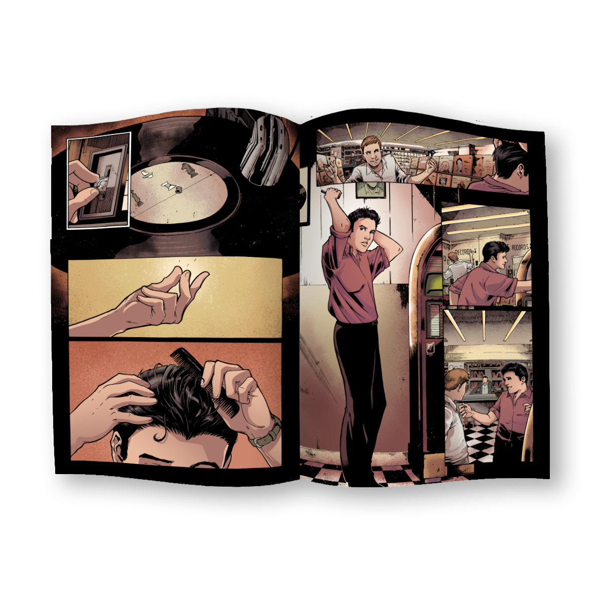 Elvis The Official Graphic Novel - Deluxe Bundle Edition