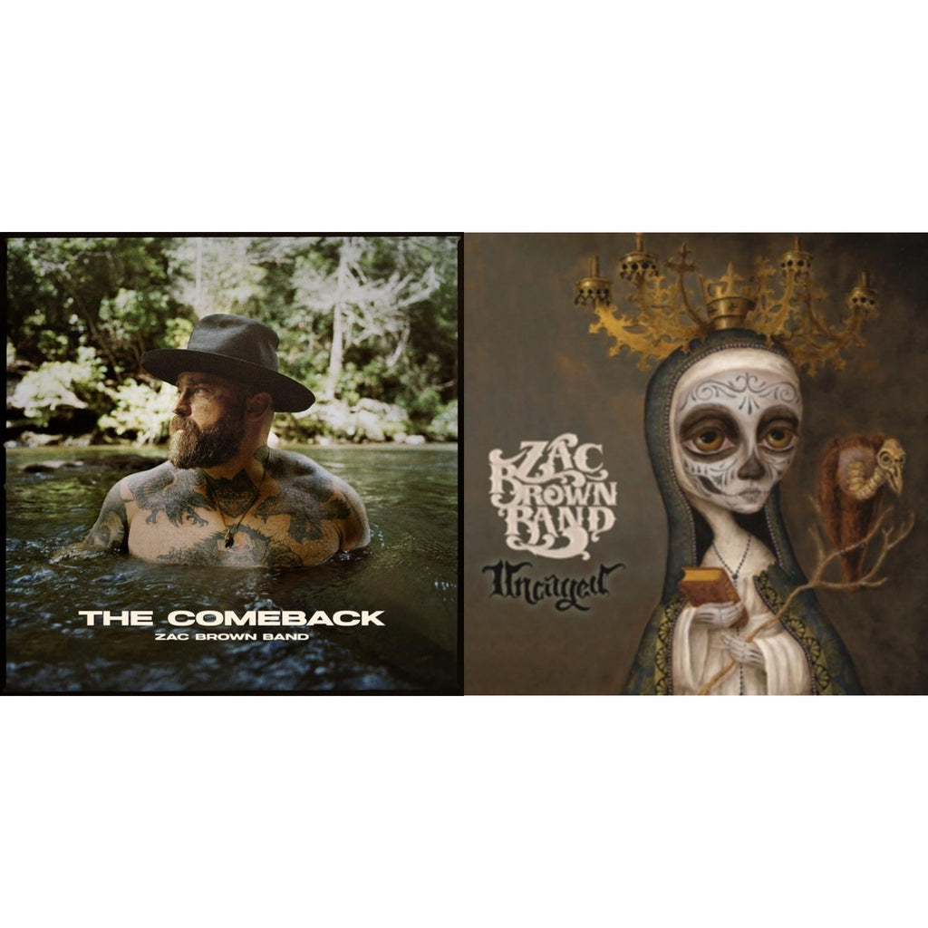 Zac Band Brown - Comeback & Uncaged - CD Bundle