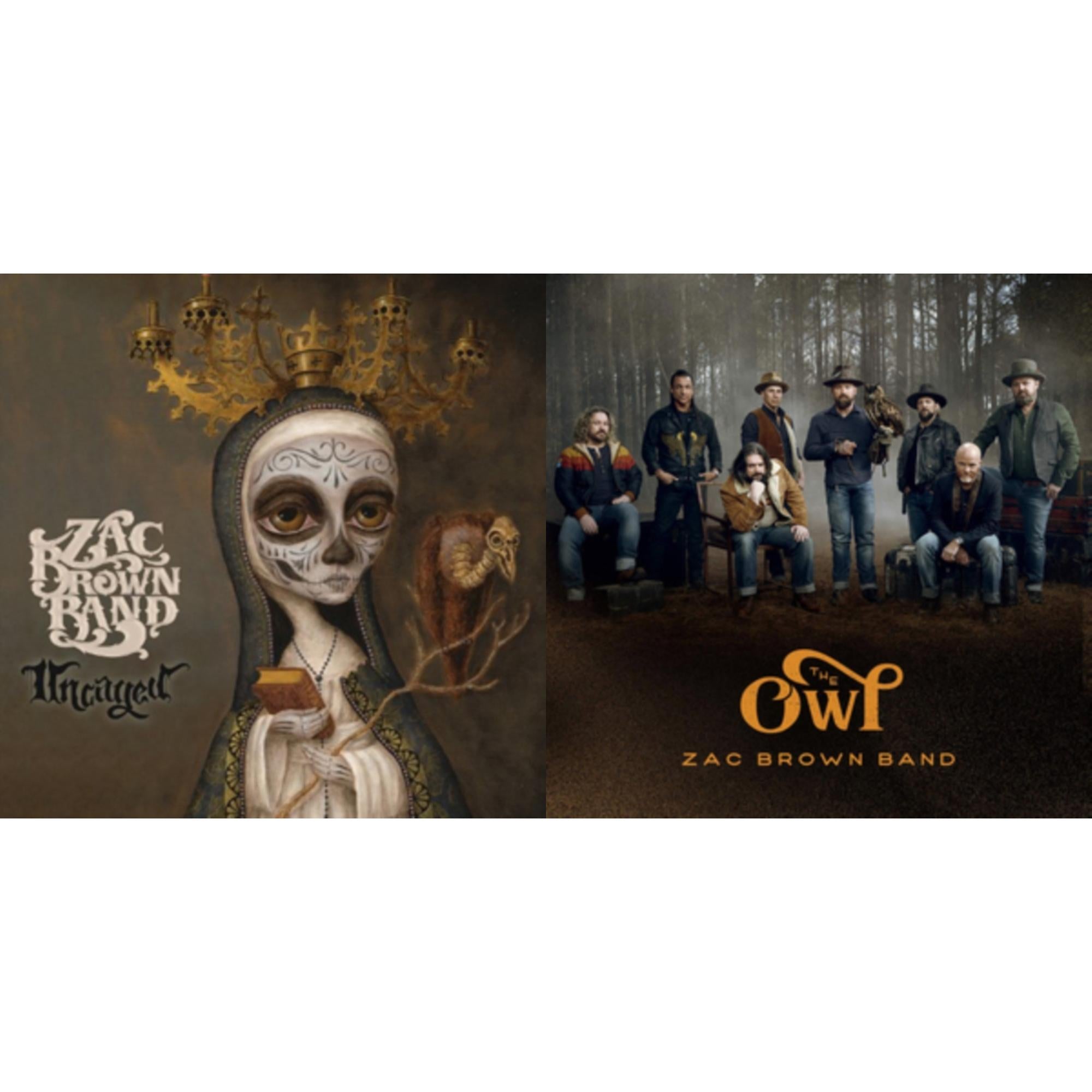 Zac Band Brown - Uncaged & Owl - CD Bundle